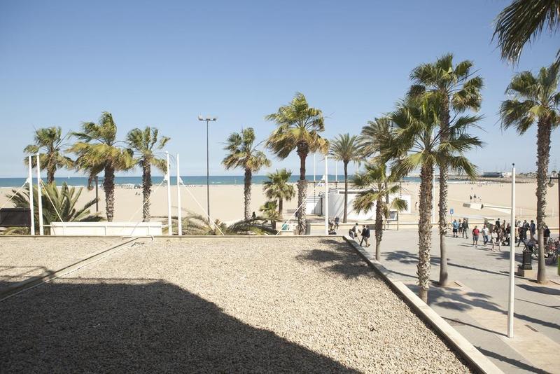 Malvarrosa Beach Rooms Valensiya Dış mekan fotoğraf